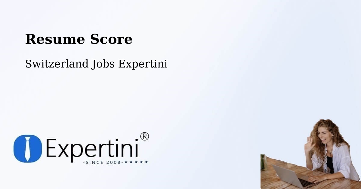 Resume Score & Job Description Match Tool – Aesch - Switzerland Jobs Expertini